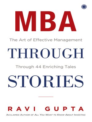 cover image of MBA through Stories